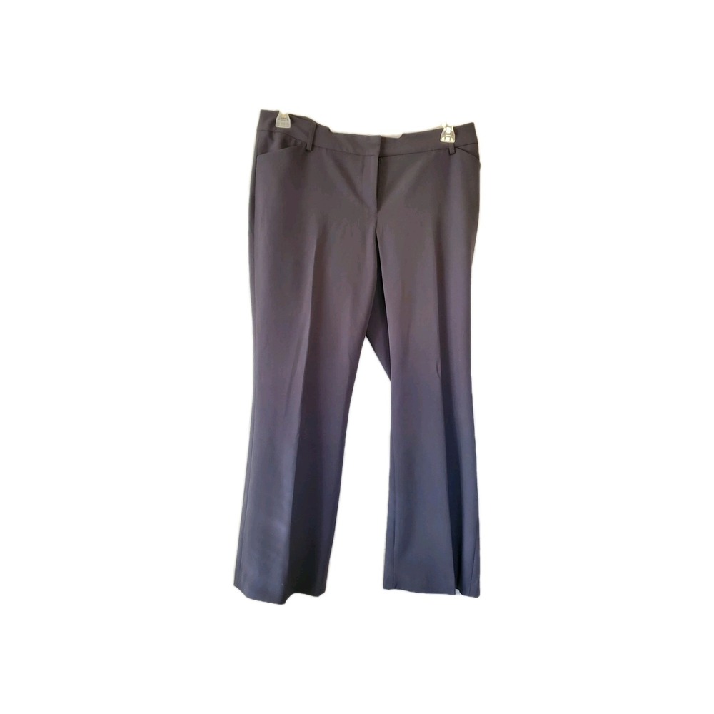 Apostrophe Women's Gray Straight Leg Pants Size 12P Petites – Stylish & Versatil